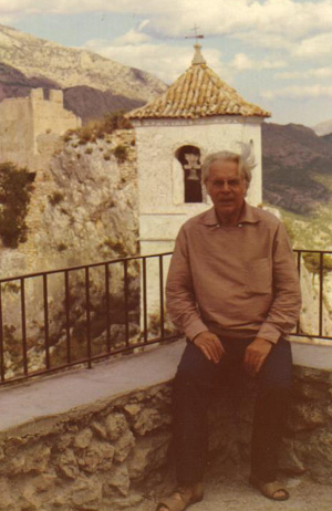 Roger Descombes, L'artiste à Altea, Espagne, juin1974, 1974 - L'artiste à Altea, Espagne,1974